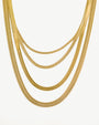 Ava Snake Chain Layering Necklaces