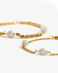 Audrey Pearl Link Bracelets