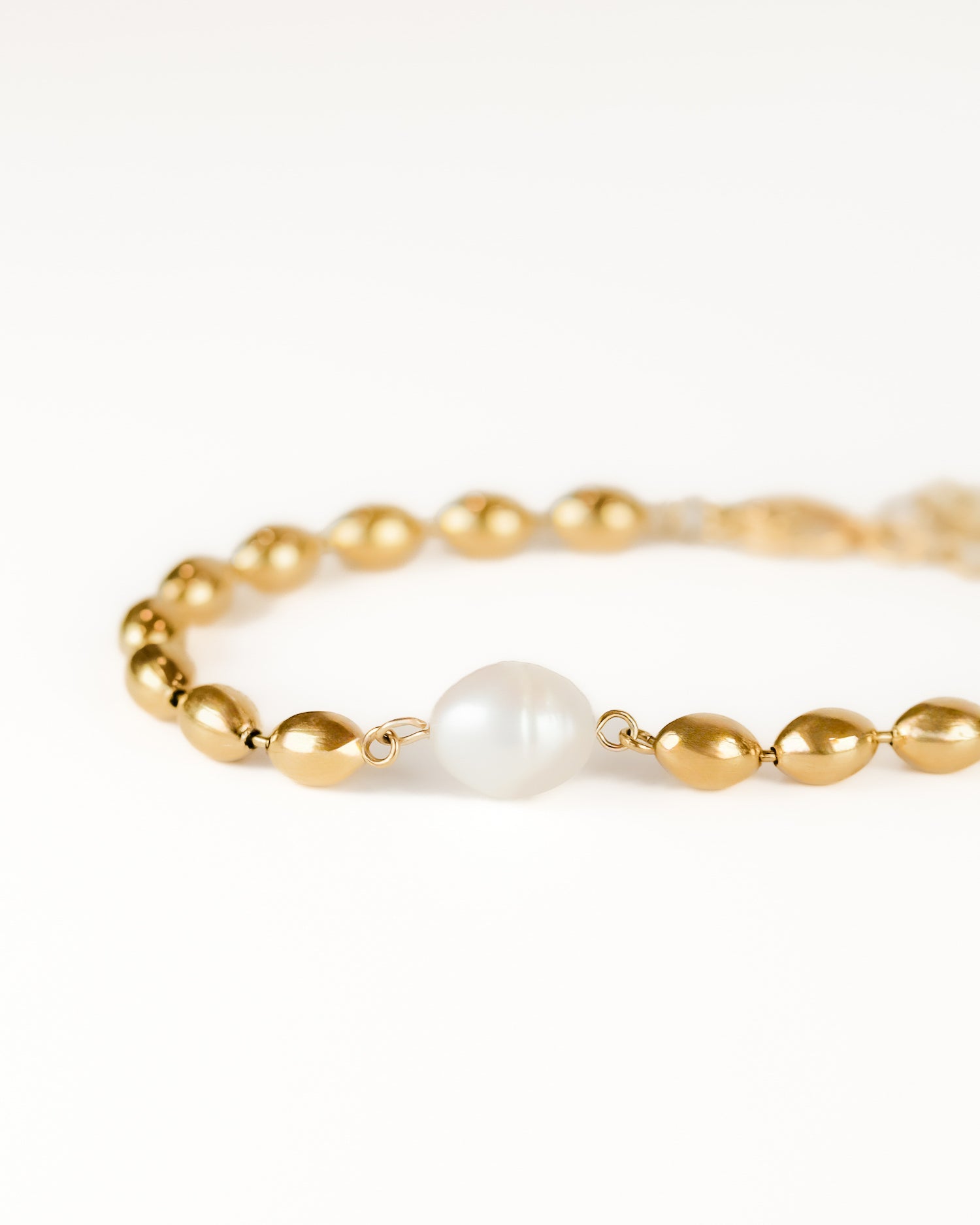 Bailey Solo Pearl Bead Bracelet