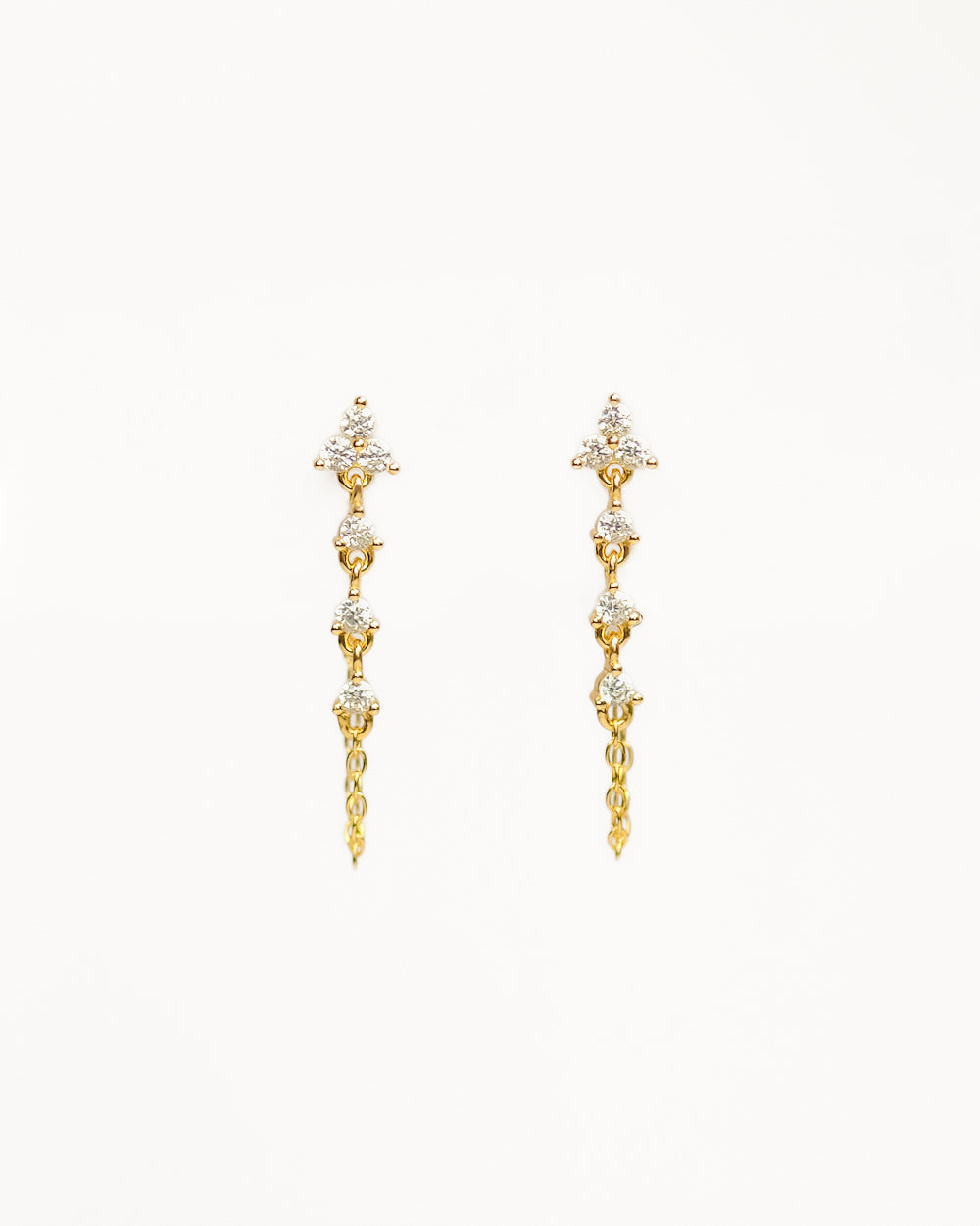 Ariana Chain Drop Earrings