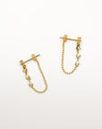 Ariana Chain Drop Earrings