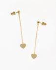 Molly Heart Drop Earrings