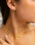 Zuri Stellar Chain Earrings