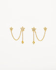 Zuri Stellar Chain Earrings