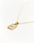 Alphabet Pendant Necklace