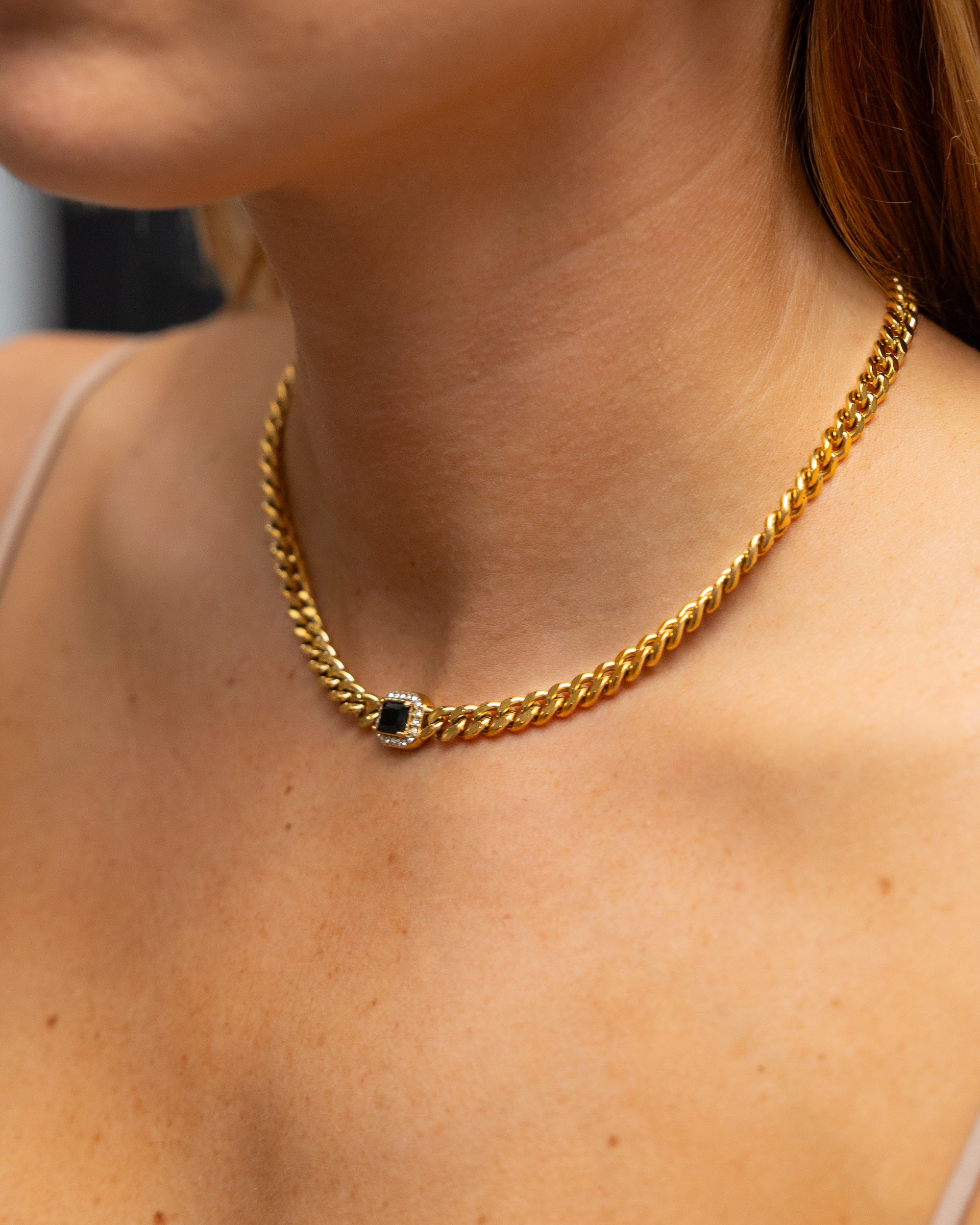 Madison Luxe Curb Link Necklace