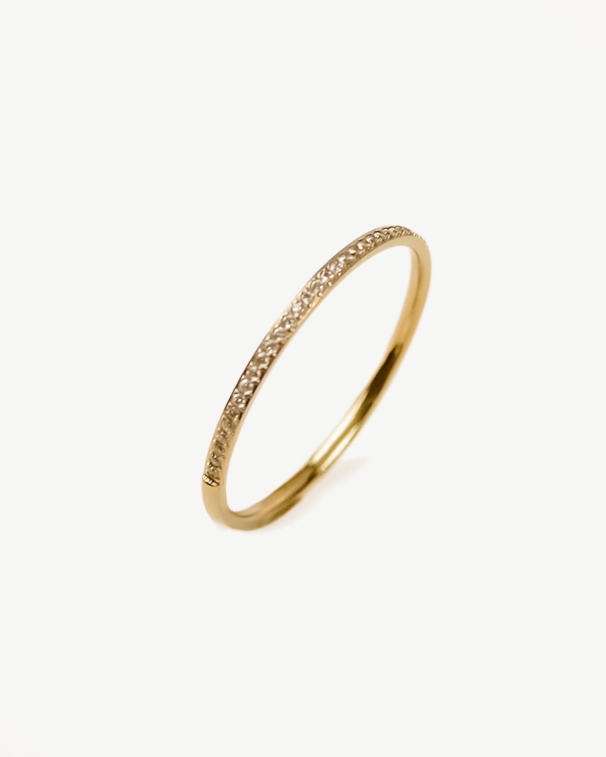 Josie Fine Half-Pave Ring