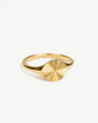 Lainey Starburst Signet Ring